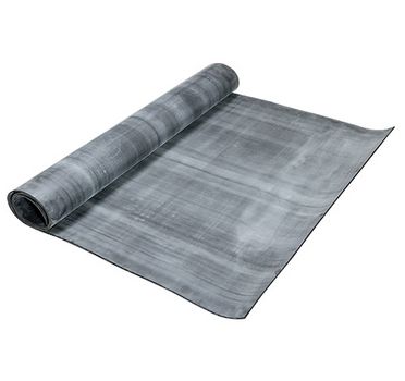 Das Bild zeigt eine Rolle aus PTFE virginal weiß, die teilweise abgerollt ist und auf einem weißen Hintergrund liegt.